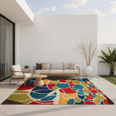 Tapis intérieur et extérieur Zany Perk