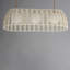 Luminaire suspendu en macramé-linéaire