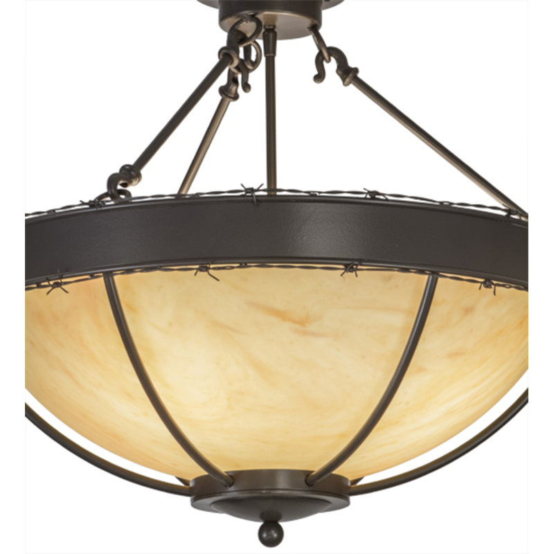 Angelie Acrylic Semi Flush Mount