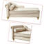 Chaise longue en velours Kelei-199709742