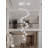 Lustre en cristal 20 lumières Ilaan