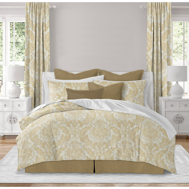 Ensemble de housse de couette en lin Bella, Rosé, Housse de couette très grand et 2 taies