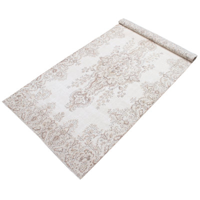 Danuel One-of-a-Kind 1990s Area Rug Beige