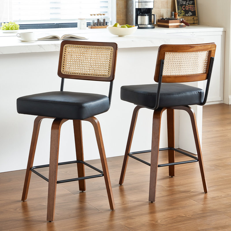 Tabouret de bar, Noir, 2