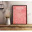 Denver City Map 1 Piece Wall Art-521527420