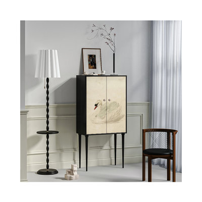 Bibliothèque française de style rétro classique
