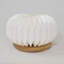 Lampe globe en bois Devontray