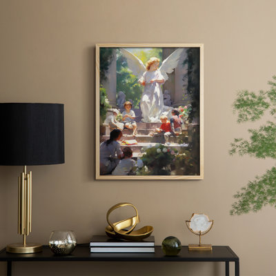 Religious Series CDLIX, reproduction encadrée - bois massif