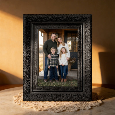 11" x 14" Black 3 PCS Tabletop Picture Frame for Gallery Wall Decor