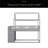 TWIN/TWIN HOUSE BUNK BED WITH SHELVES AND DRAWERS-1176444225