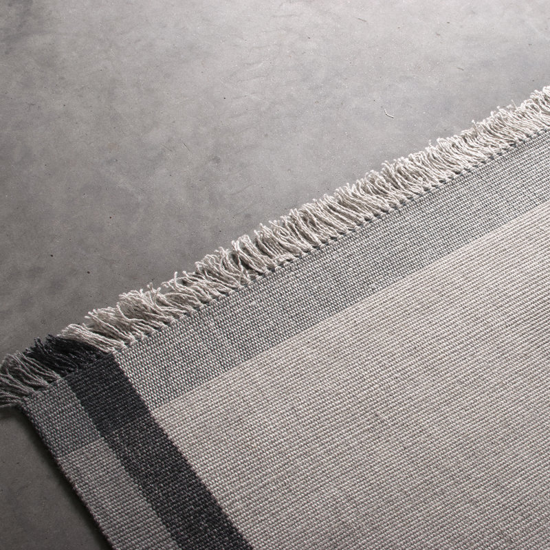 Marlette Striped Hand Woven Area Rug, Rectangle 140 x 200cm