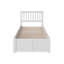 Lit plateforme en bois massif avec couchette Bouldin par Viv + Rae-1780154393-1780154392