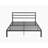Downey Metal Platform Bed-470425185