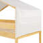 Lit simple superposé en bois avec tente-1525349094