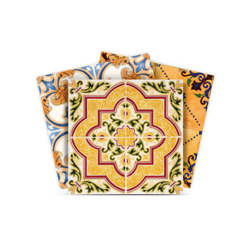 Carreaux de mosaïque en vinyle auto-adhésif, H 7 po x l 7 po x P 0,1 po