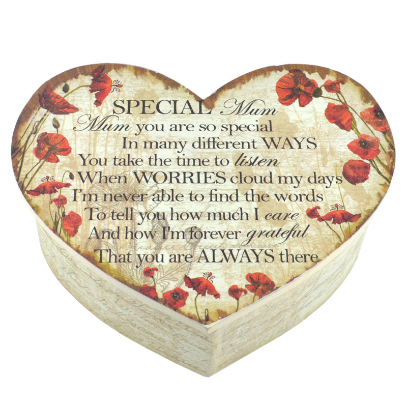 Bessette Handmade Wooden Memory Box