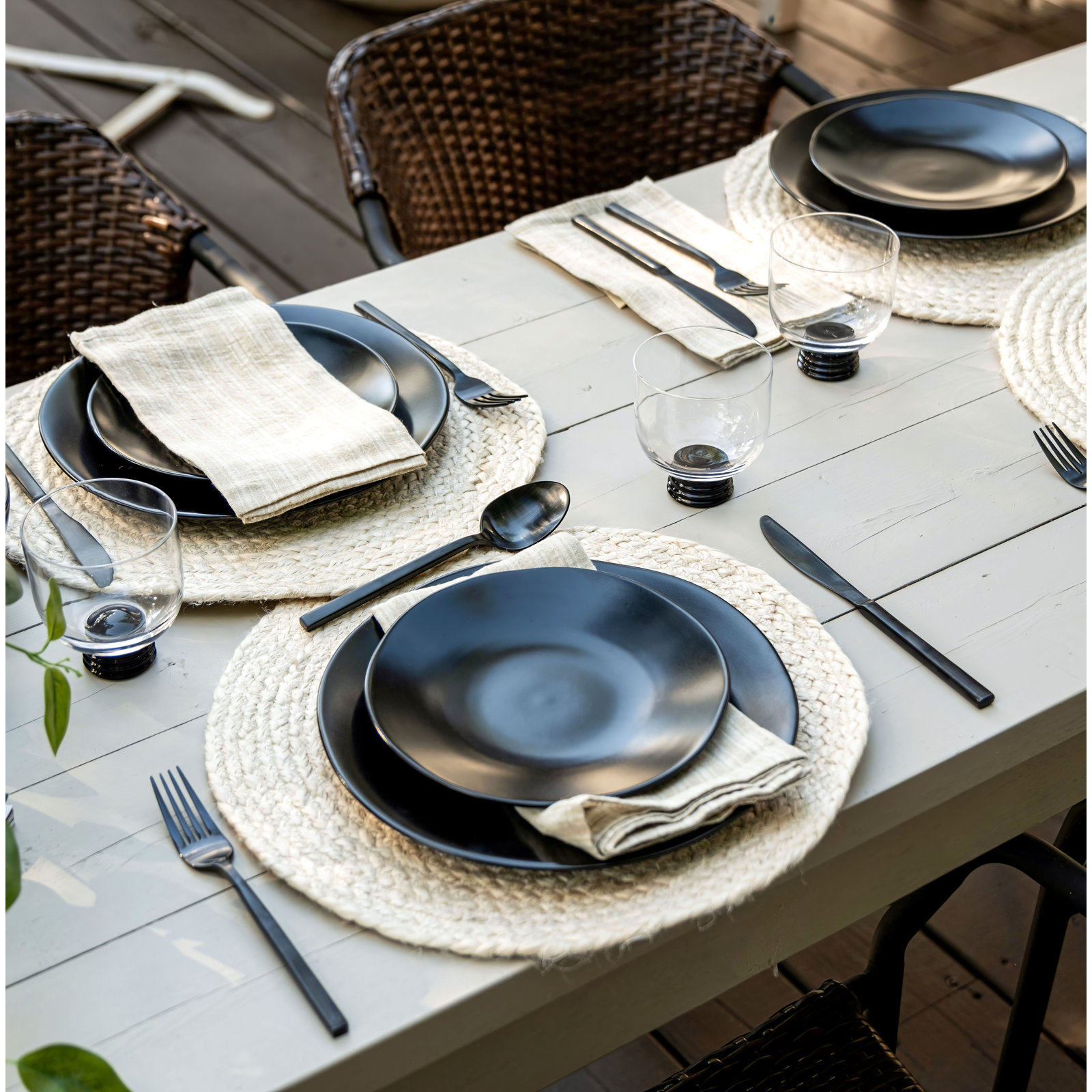 Fortessa Heirloom 8" Salad Plate, Charcoal