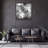Elegant Decorative Tempered Glass Painting, 40 x 40 Inches | 100% Tempered Glass, Thickness: 0.16 Inches | UV Printing for Vibrant Colors & Durability | Perfect for Home Decor & Art Enthusiasts