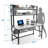 Computer Desk With Hutch And Bookshelves, Large Leg Room 47 Inch Width Desk With Space Saving Storage Shelves For Home Office,Study, Work, Easy Assemble And All Hardware And Tools Included-1898271881