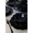 Elegant Ceramic Dinner Set (24 Pieces), Matte Black, 6 Dinner Plates (7.1 in), 6 Serving Plates (11 in), 6 Bowls (5.9 in), 6 Cake Serving Plates (8.7 in) | 100% Ceramic Stoneware, Antibacterial, Eco-Friendly, Easy Clean, Dishwasher & Microwave Safe