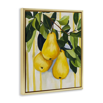 Cadre flottant Pears on Lush Branch, design par Yen