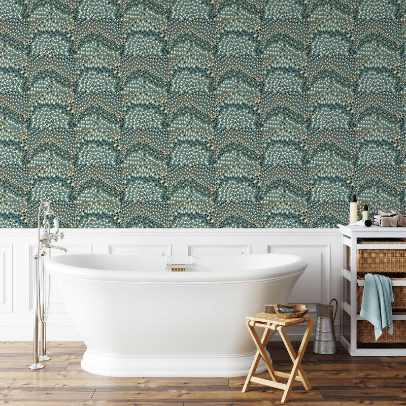 Jandaya Wallpaper, High Desert_NDLQ3320, Brown/Tan, Faux Grasscloth