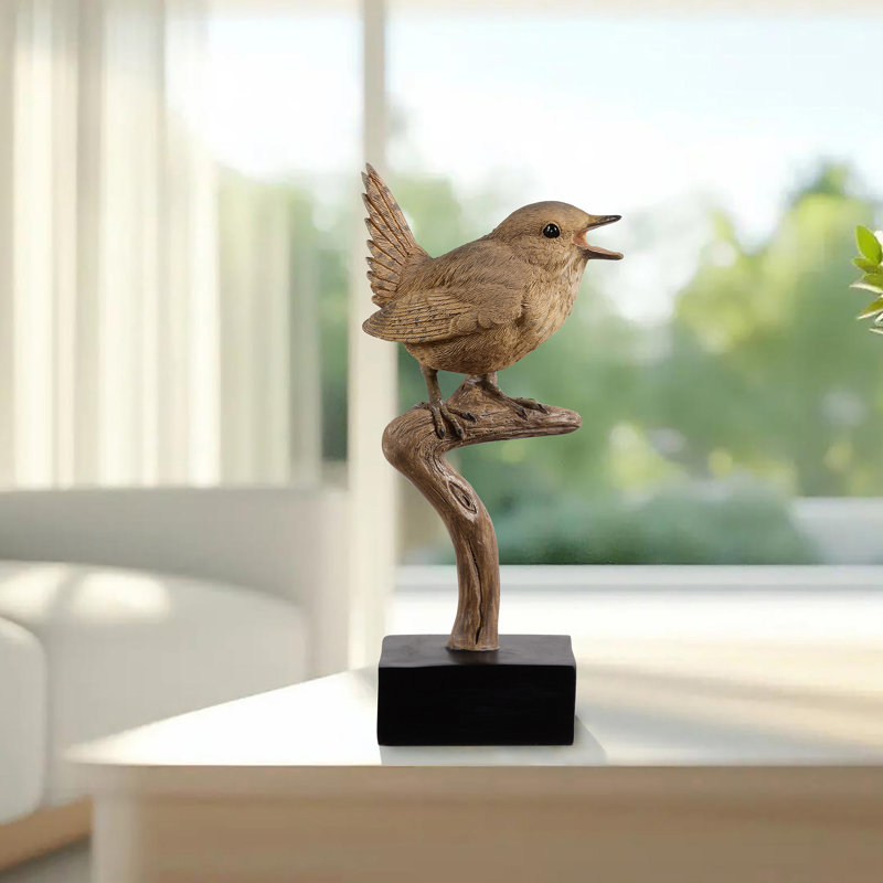Sing Bird On Branch