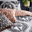 Akito Cotton Blend Damask Duvet Cover Set with Pillowcases-999800208