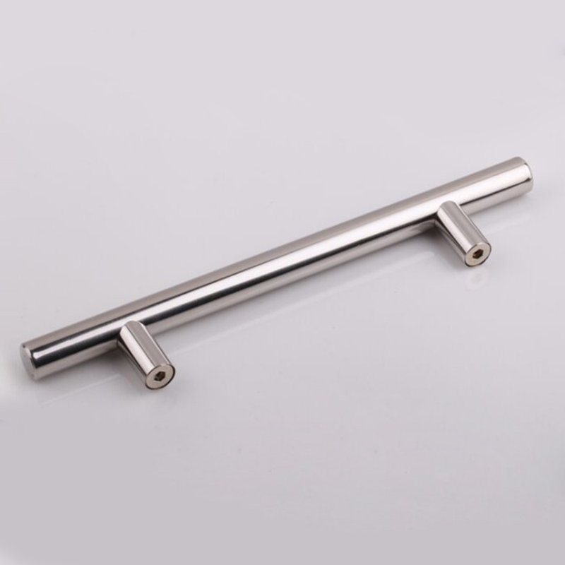 Poignée de porte en acier inoxydable de 4 po avec poignées en T (ensemble de 25)