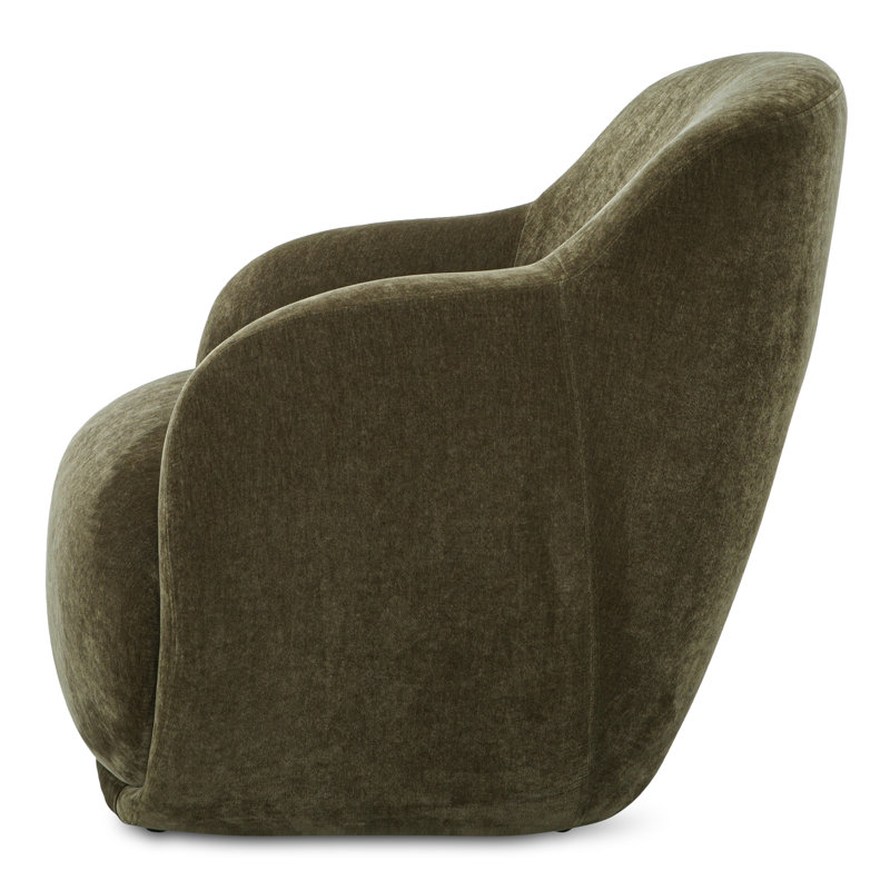 Laci Lounge Chair, Cedar Green Chenille