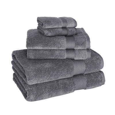 Hammack 6 Piece Turkish Cotton Towel Set