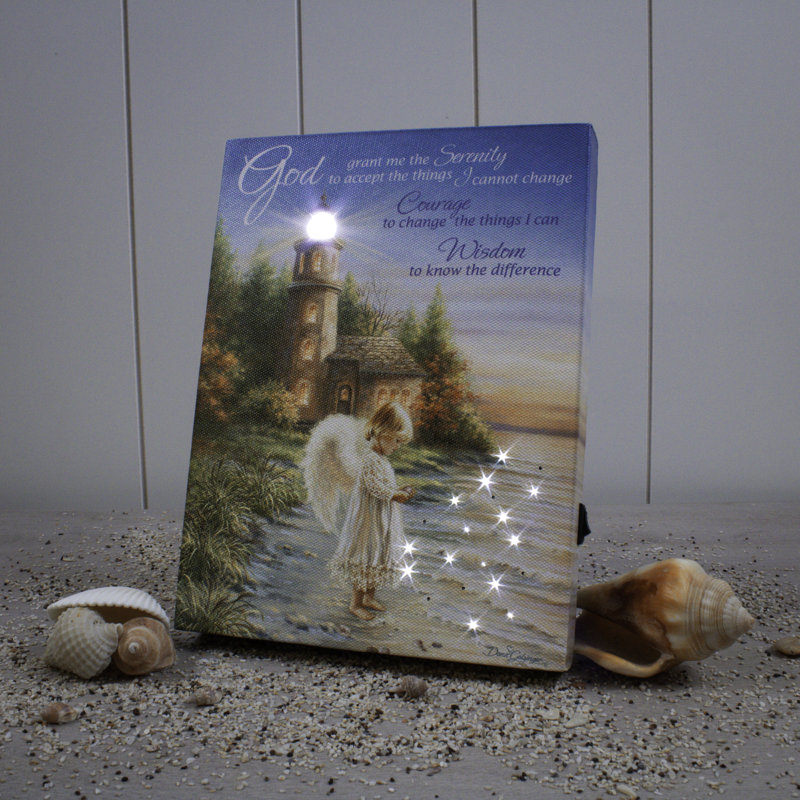Naveen - Toile de fond avec petit chevalet 8 x 6 Serenity Angel
