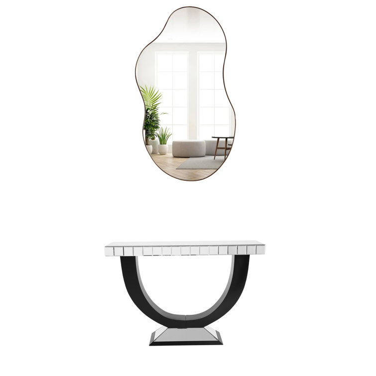 Console Table Mirror Set
