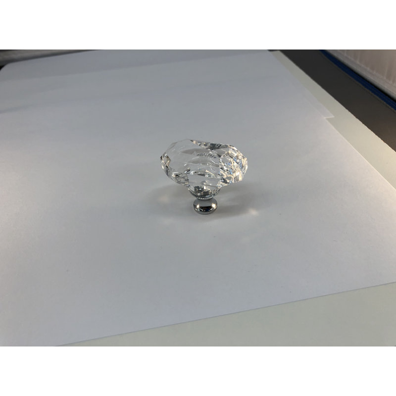 Novelty Knob, Polished Chrome