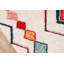 Tapis rouge / crème touffeté Bungalow Olivia-25664545