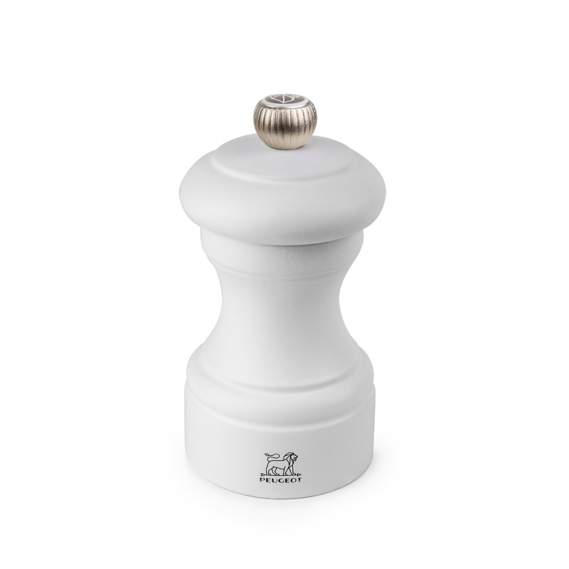 Bistro, 9.8cm H x 5cm W x 5cm D, Salt Mill, White