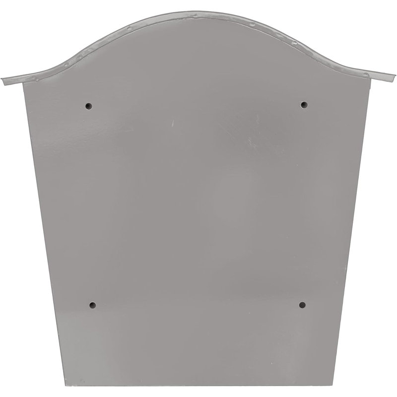 Vic Iron Wall Mounted Post Box, Grey