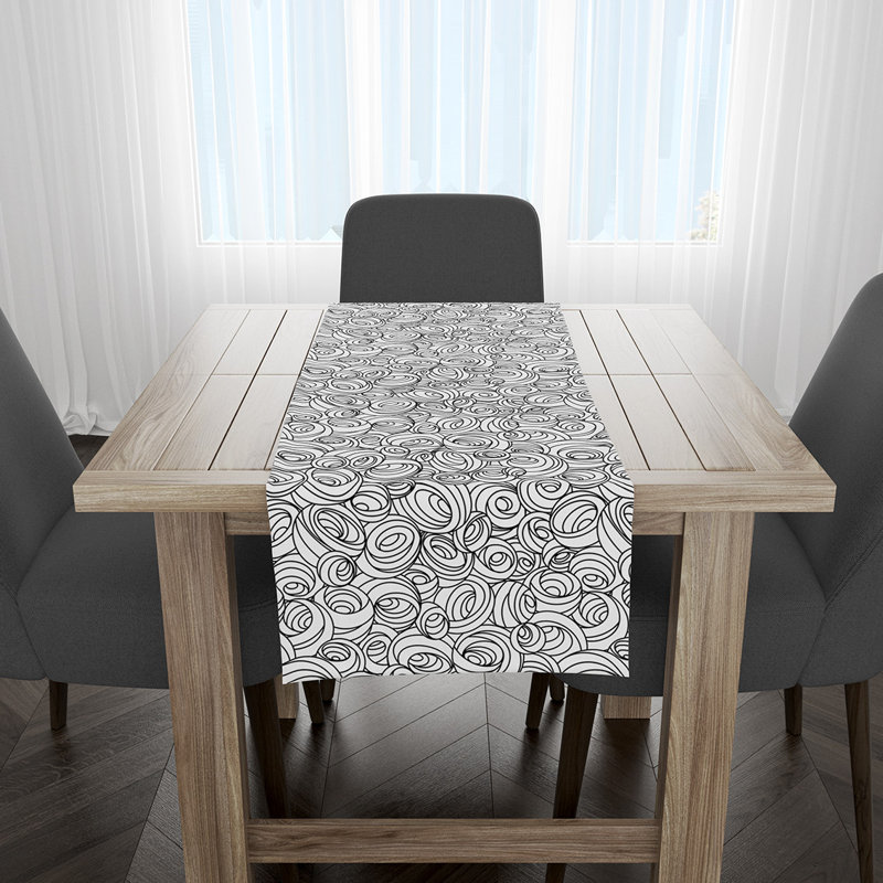 Chemin de table Newmarket, Blanc
