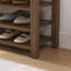 Banc à chaussures avec compartiments de rangement-1670444943