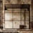 Antique Square Wall-Mounted Mirror