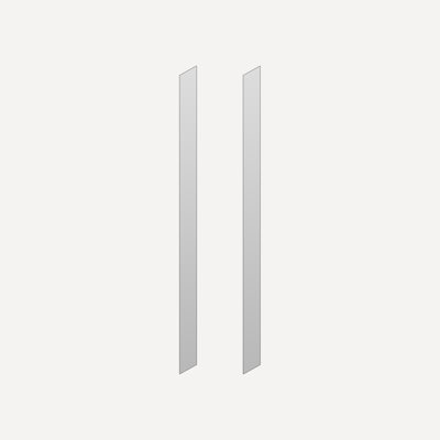 Cabinet Side Kits, 6" X 72" X 2/25", Semi-Recessed, For M Series Reserve Cabinets