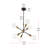 Toler 6-Light Dimmable Sputnik Sphere Chandelier -392063418