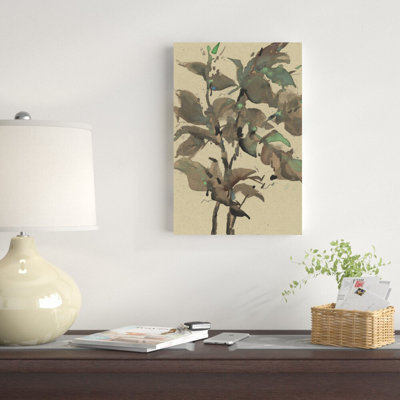 Feuilles sur taupe I
