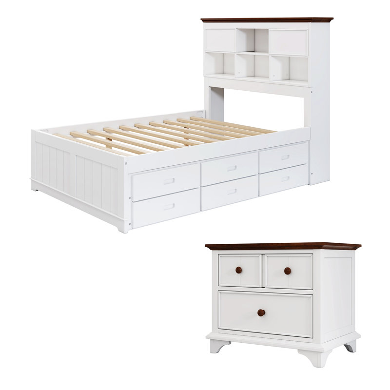 Johnyla Platform 2 Piece Bedroom Set, Full