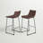 Lamarr Upholstered Faux Leather Counter Stool-268394538