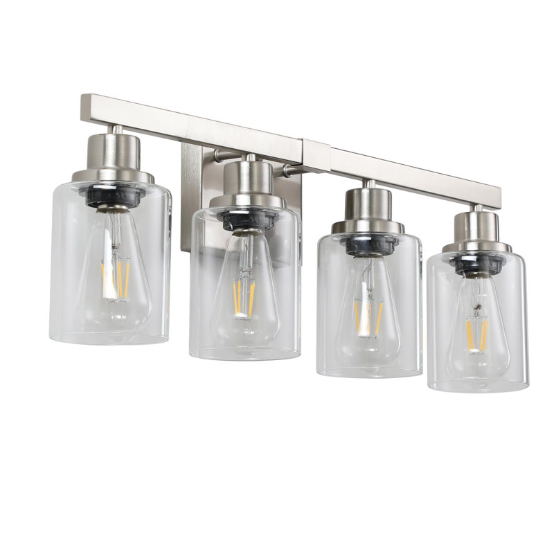 Luminaires de salle de bain Modern, Nickel brossé