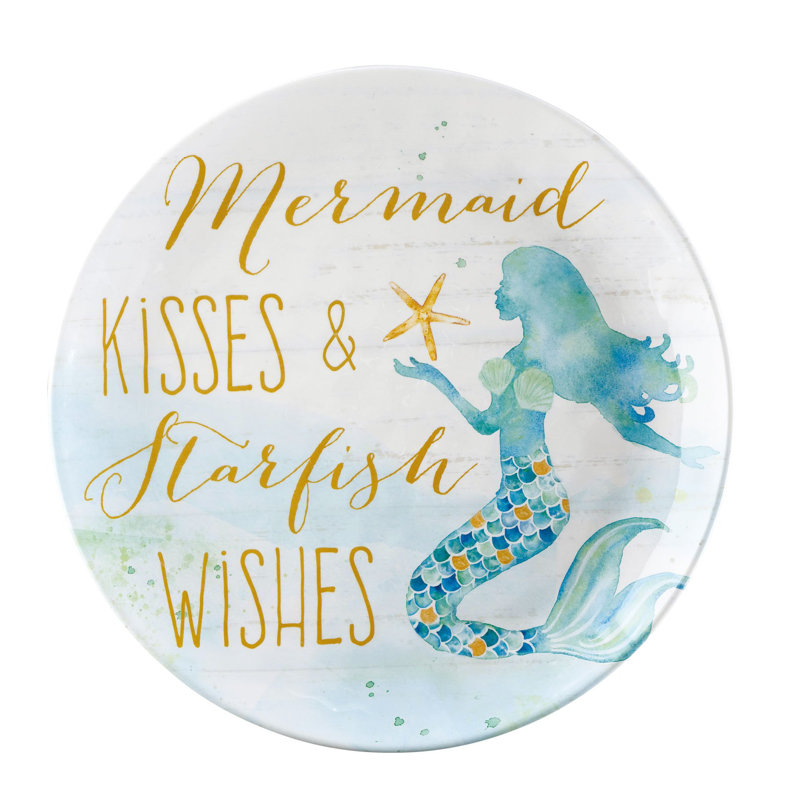 Killam Mermaid 9" Melamine Salad Plate
