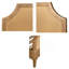 Grand lit plateforme tissé Cane