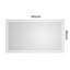 Miroir de salle de bain 84 po x 48 po à DEL avec façade et rétroéclairage, miroir de meuble-lavabo mural, anti-buée, mémoire, 3 couleurs, réglable en continu