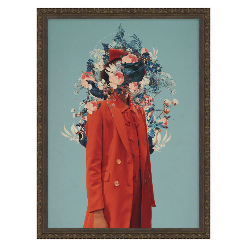 The Inner Beauty Of My Insecurities Print by Moth, Frank, 28" H x 21" W, Gold